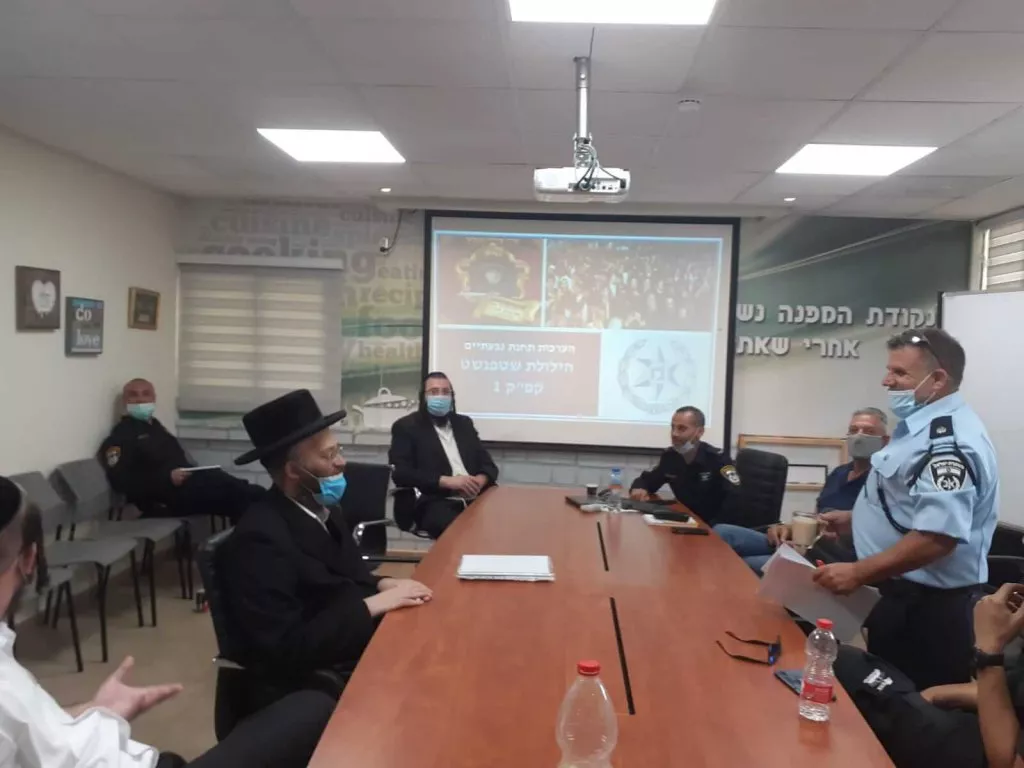 היערכות להילולא ה-87 בשטפנשט