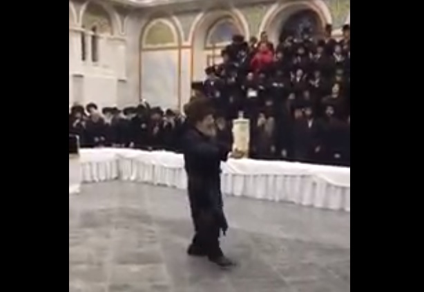ריקוד השמות של כ"ק מרן אדמו"ר מסאדיגורה באוקראינה