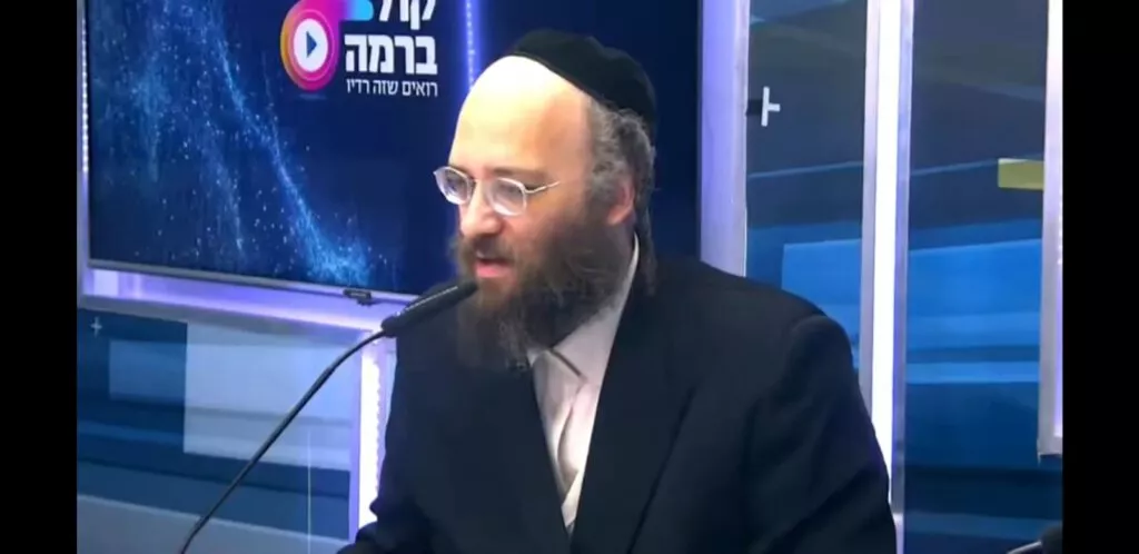 הרב סלמון בשידור צדיקים ילכו בם
